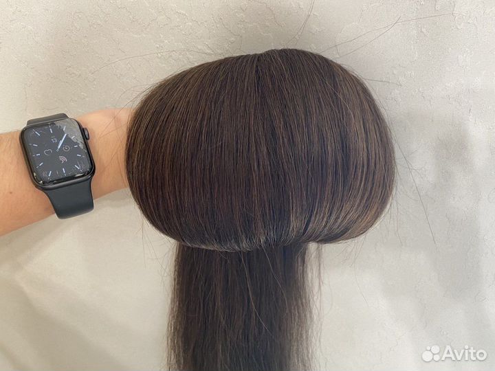 Волосы для наращивания шоколад