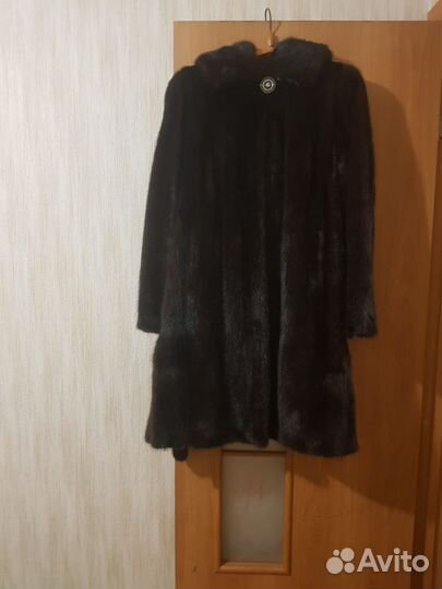 Шуба норковая 46 48 бу