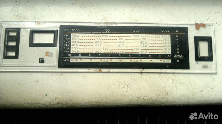 Шкала радиоприёмника 