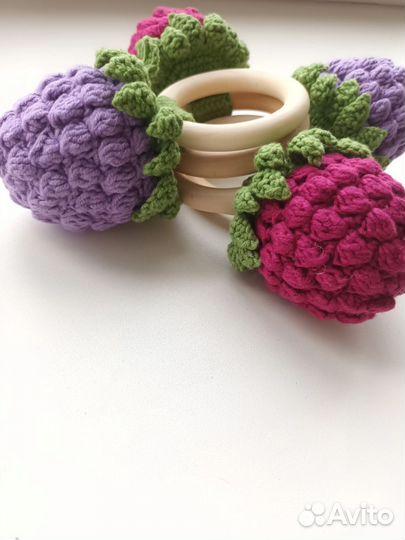 Вязаные погремушки