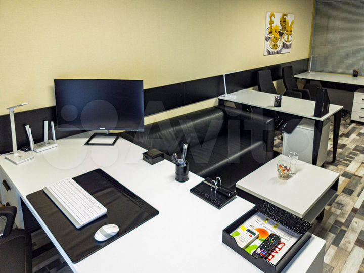 Офис с мебелью и техникой, 26 м²