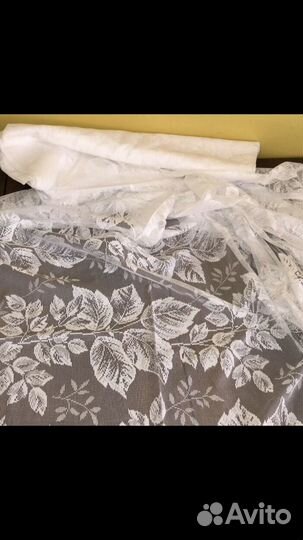 Тюль в рулонах и шторы,ссср