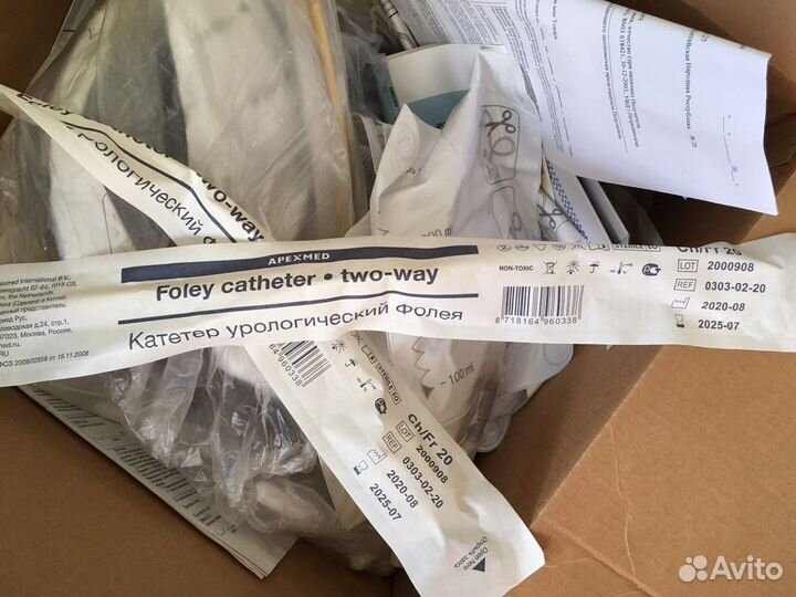 Катетеры уро и мочеприёмники