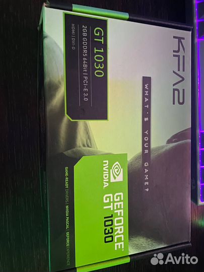 Nvidia geforce gt 1030