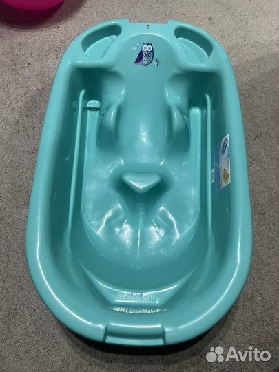 Ванночка для купания с горкой
