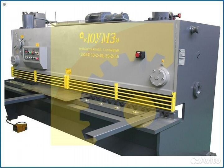 Гильотина гидравлическая нг6Г