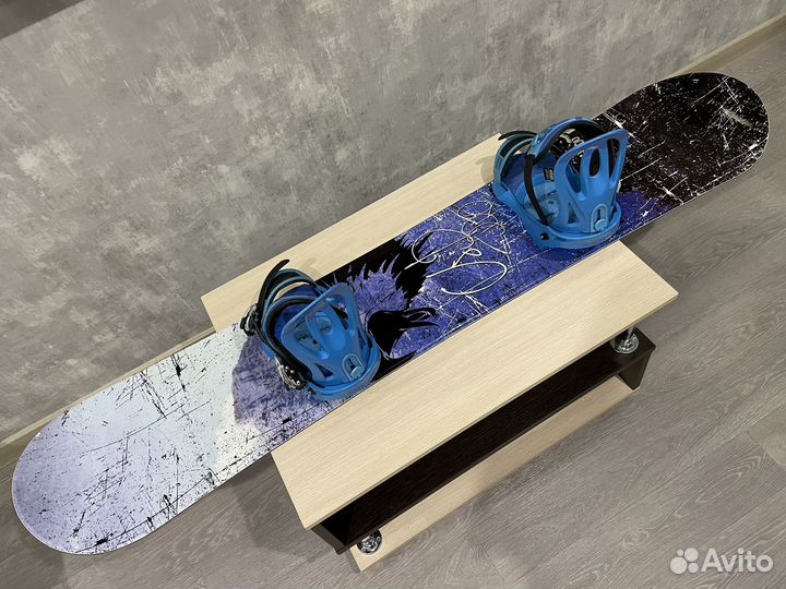 Сноуборд USD Pro Eagle и крепления Elan Xenon