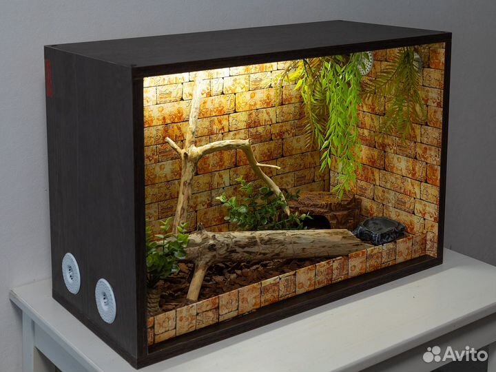 Террариум для эублефара/агамы новый
