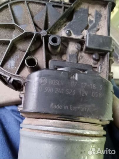 Трапеция кулиса моторчик дворников Пежо 206