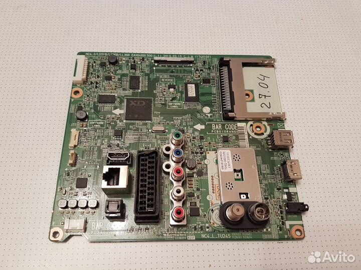 Мат.платы на TV LG