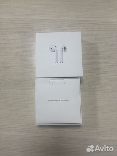 Беспроводные наушники apple airpods 2 поколения