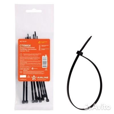 Стяжки (хомуты) кабельные 3,6*150 мм, пластиковые