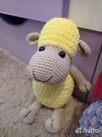 Мягкие игрушки вязанные