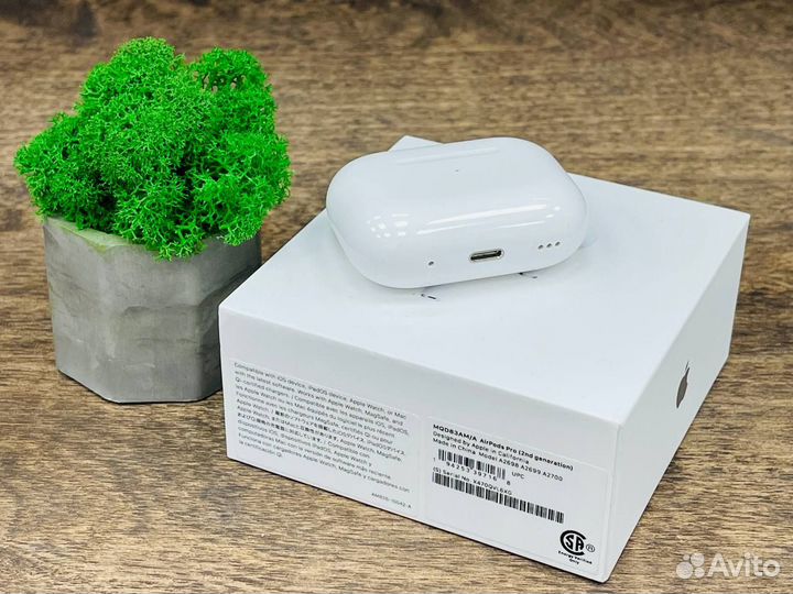 AirPods Pro 2 левый наушник+кейс