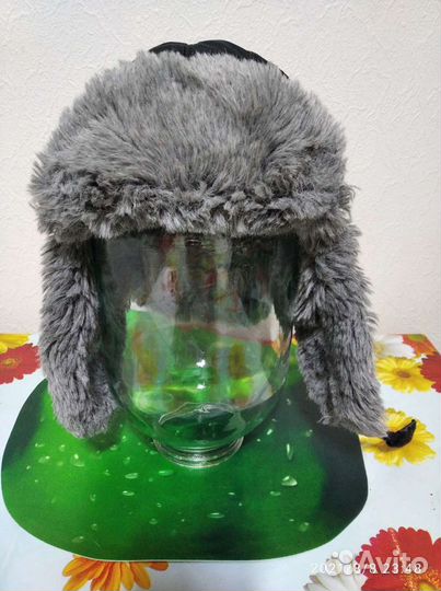 Детская зимняя шапка ушанка, р.54