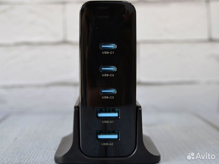 Зарядное устройство быстрая зарядка, GAN 140 Вт