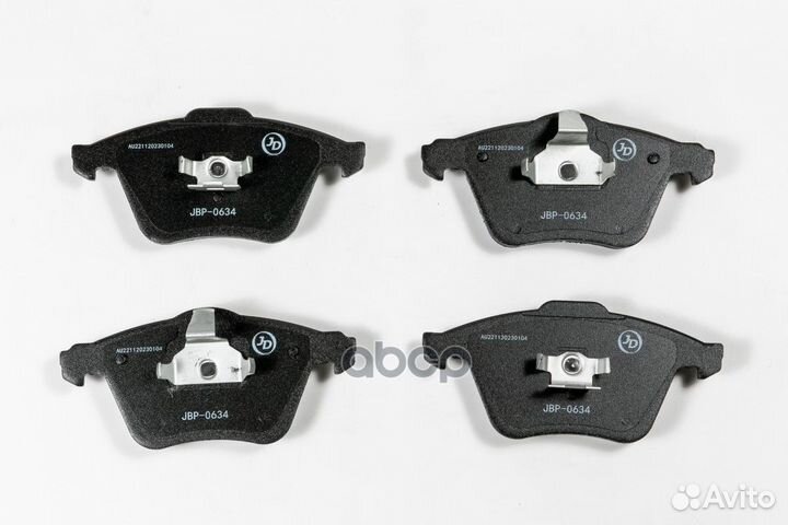 Колодки тормозные дисковые, передние (с