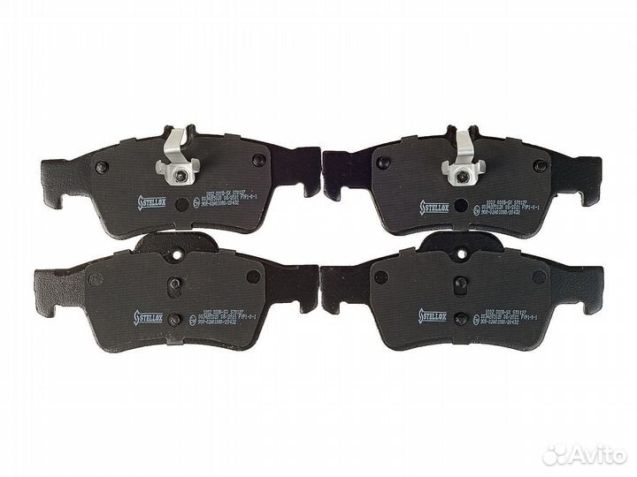 Колодки дисковые з. MB W211/S211 2.0-2.4/2.0CDi-2