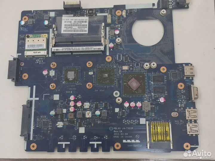 Материнская плата Asus K53U не рабочая