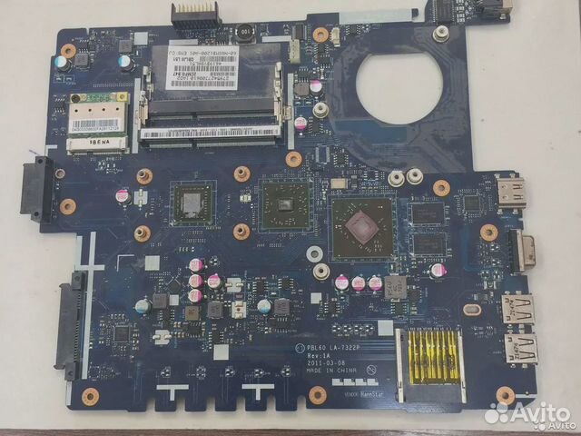 Материнская плата Asus K53U не рабочая