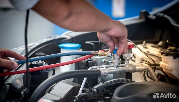 Заправка кондиц. BMW X5 2003-2006