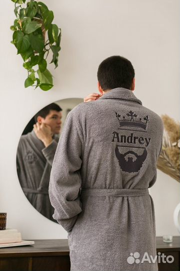 Халата именной для мужчин, женщина и детей