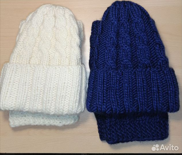 Комплект шапка и снуд женский