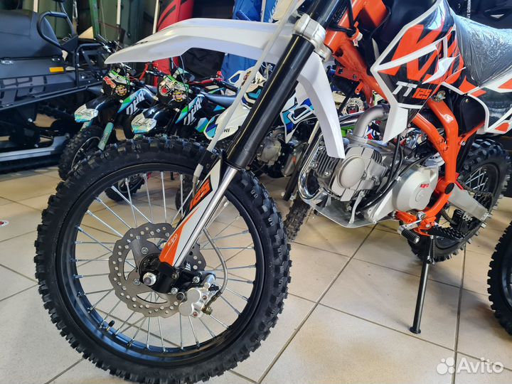 Питбайк Kayo TT125em электро стартер (2023г)