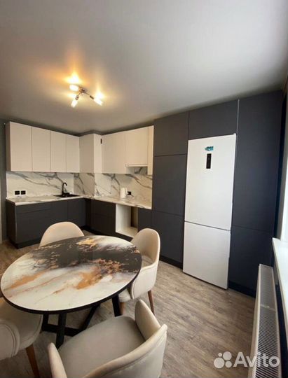 Кухня серая модульная новая