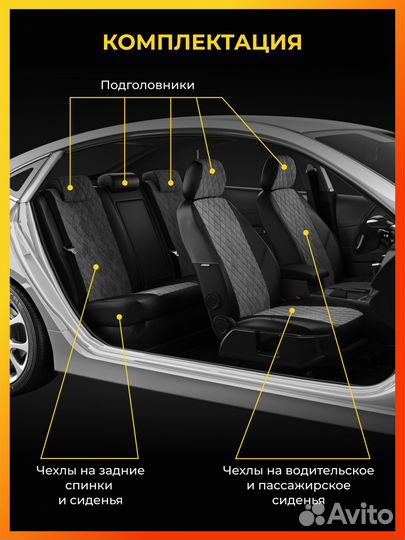 Авточехлы для Рено Сандеро 1 с 2009-2014г