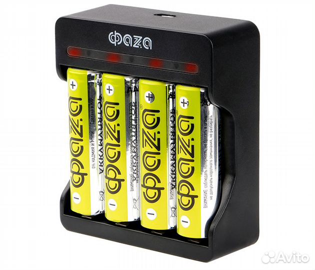 Зарядное устройство фаzа В-95 USB+4аа в комплекте