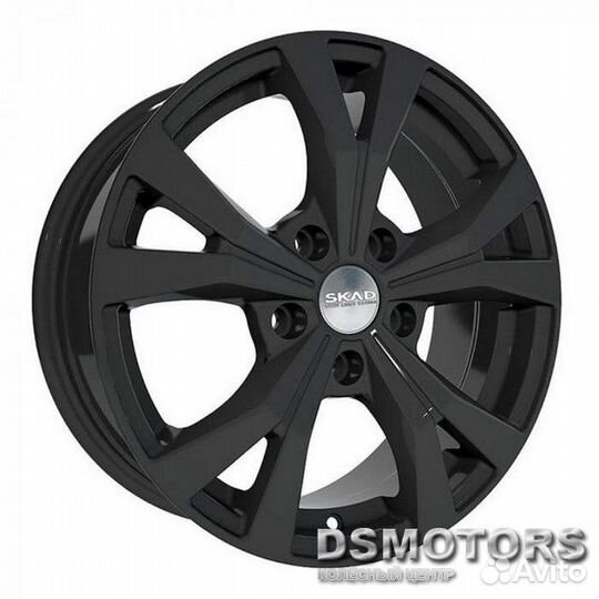 Диски Нагано 6.5/16 5x114.3 ET45 d66.1 чёрный барх