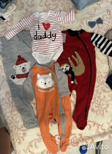 Детские вещи пакетом на мальчика 74 80