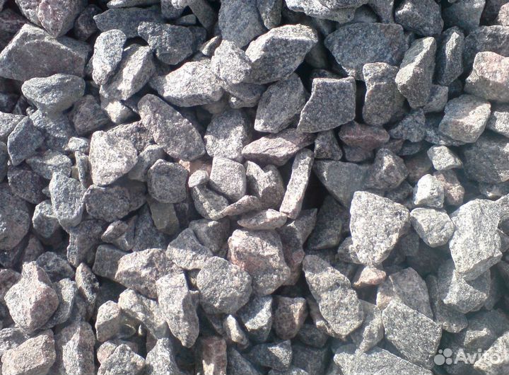 Щебень песок земля отсев