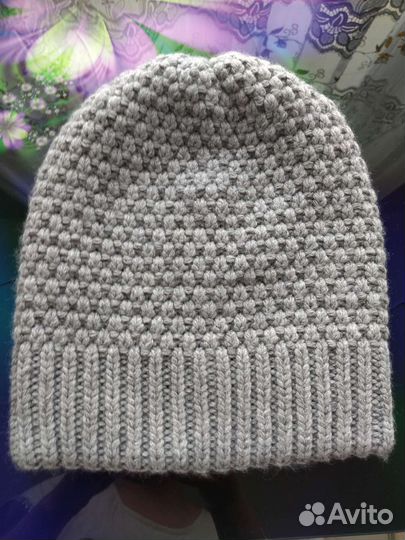 Шапка женская вязаная