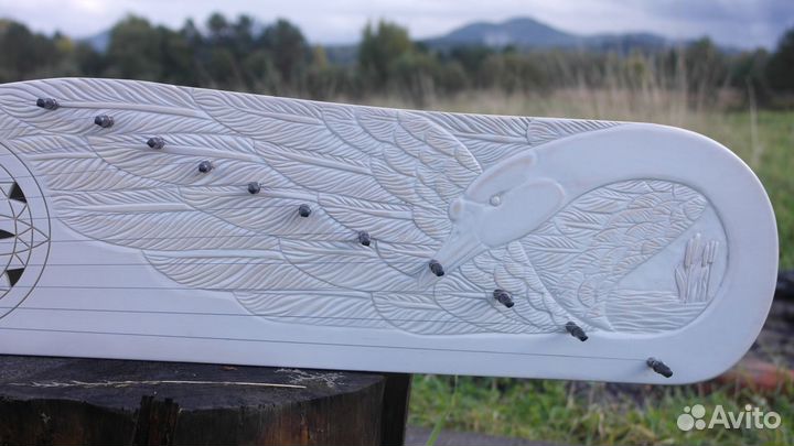 Гусли авторские резные 