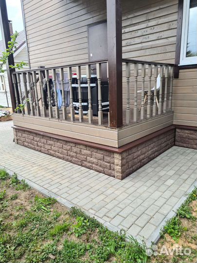 Отделка цоколя