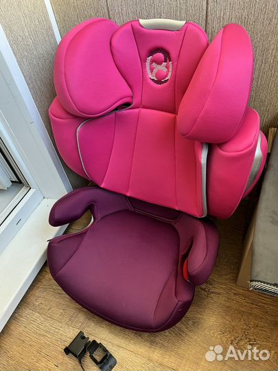 Детское автокресло cybex solution q3-fix 15-36кг