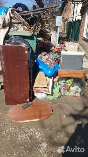 Вывоз мусора/Веток/Хлам из гаража