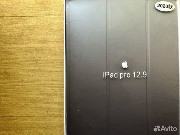 Кожаный Чехол книжка iPad Pro 12.9 2020