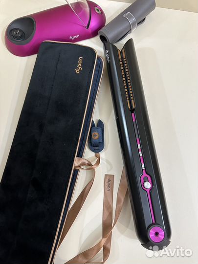 Плойка /выпрямитель Dyson nickel/fuchsia