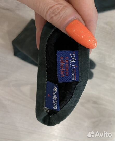 Перчатки замшевые женские