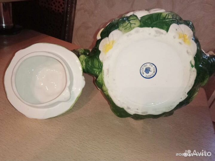 Заварочный дек чайник фарфор на 2,5 литра. Европа