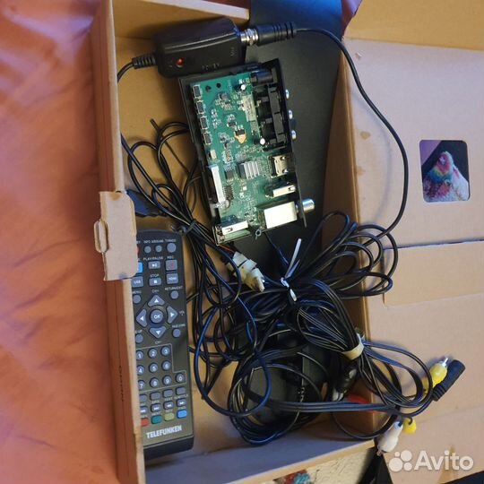 Тв приставка Telefunken, рабочая