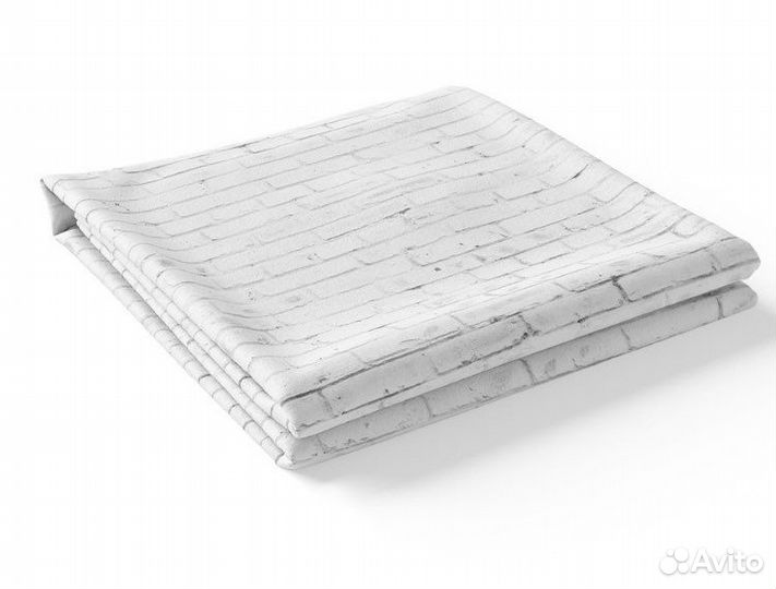 Фотофон белый кирпич