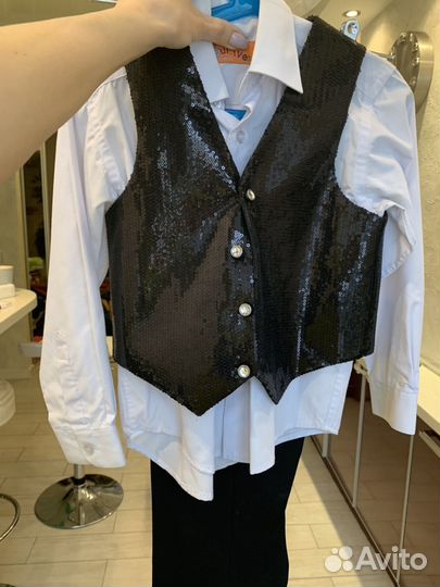 Комплект жилет брюки