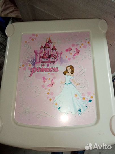 Комод пластиковый для девочки