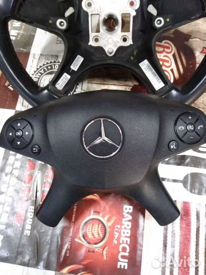 Руль на Mercedes w204