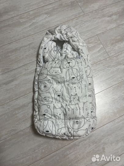 Зимний комплект на выписку, плед и одеяло