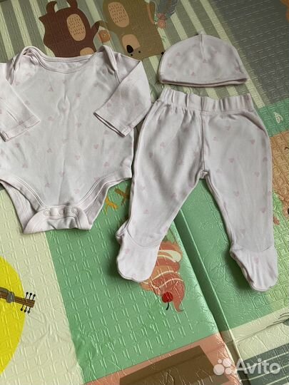 Вещи пакетом для девочки 0 до 3 месяцев